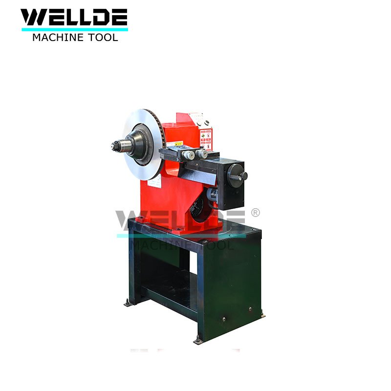 WELLDE C45B Brake Disc and Drum Lathe/brake Disc Lathe Factory Price for Sale